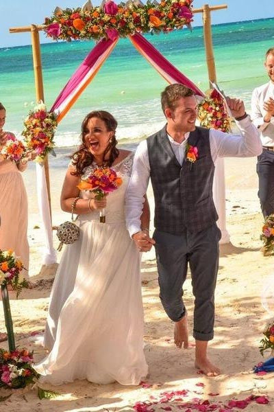 A BABY AND A WEDDING IN JAMAICA