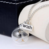 Silver Plated Wish Necklace