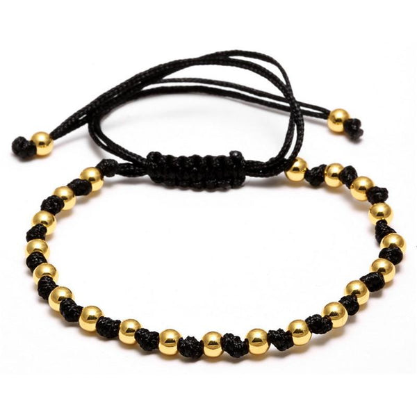 Hand-woven Gold Plated Bracelet