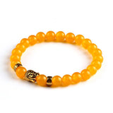 Natural Stone Buddha Bracelet