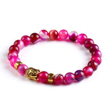 Natural Stone Buddha Bracelet