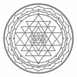 Sri Yantra Wall Stickers Mandala Removable Vinyl Art