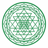 Sri Yantra Wall Stickers Mandala Removable Vinyl Art