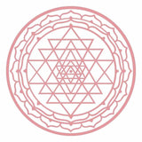 Sri Yantra Wall Stickers Mandala Removable Vinyl Art