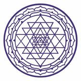 Sri Yantra Wall Stickers Mandala Removable Vinyl Art