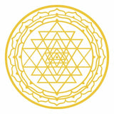 Sri Yantra Wall Stickers Mandala Removable Vinyl Art