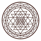 Sri Yantra Wall Stickers Mandala Removable Vinyl Art