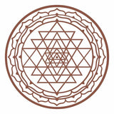 Sri Yantra Wall Stickers Mandala Removable Vinyl Art