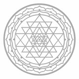 Sri Yantra Wall Stickers Mandala Removable Vinyl Art