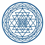 Sri Yantra Wall Stickers Mandala Removable Vinyl Art