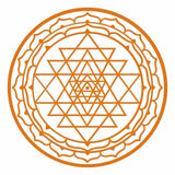 Sri Yantra Wall Stickers Mandala Removable Vinyl Art