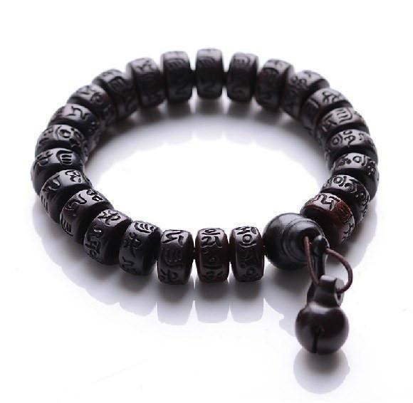 Carved Wooden Bracelet