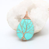 Tree Of Life Crystal Pendant