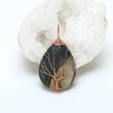 Tree Of Life Crystal Pendant
