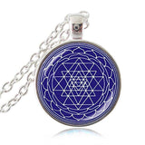 Sri Yantra Sacred Geometry Necklace
