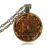 Sri Yantra Sacred Geometry Necklace