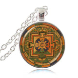 Sri Yantra Sacred Geometry Necklace
