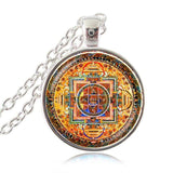Sri Yantra Sacred Geometry Necklace