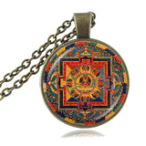 Sri Yantra Sacred Geometry Necklace