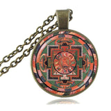 Sri Yantra Sacred Geometry Necklace