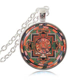 Sri Yantra Sacred Geometry Necklace