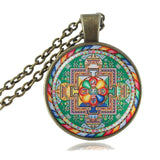 Sri Yantra Sacred Geometry Necklace