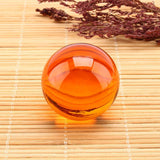Natural Amber Magic Crystal Healing Sphere 40mm + Stand