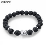 Natural Stone Buddha Bracelets