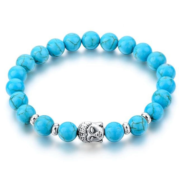 Natural Stone Buddha Bracelets