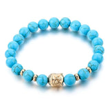 Natural Stone Buddha Bracelets