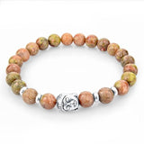Natural Stone Buddha Bracelets