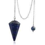 Natural Crystal Healing Reiki Pendulums