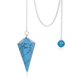 Natural Crystal Healing Reiki Pendulums