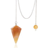 Natural Crystal Healing Reiki Pendulums