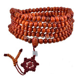 216 Bead Wood Mala Bracelet