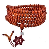 216 Bead Wood Mala Bracelet