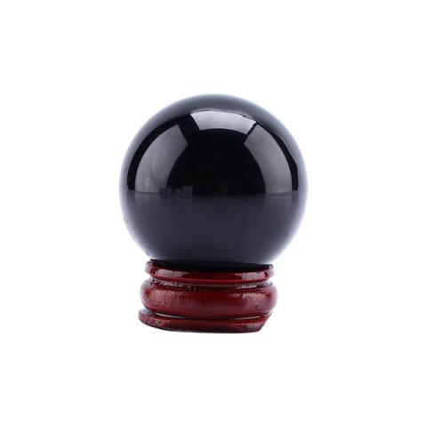 Natural Quartz Crystal Healing Sphere 40mm + Stand
